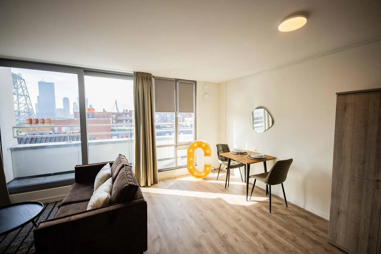 Prins Hendrikkade Róterdam Apartahotel
